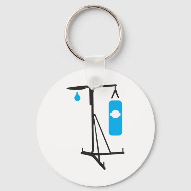 Slå nyckelkedjan Bag Boxing Nyckelring (Framsida)