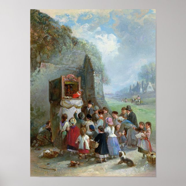 Slå och Judy Poster (Framsidan)