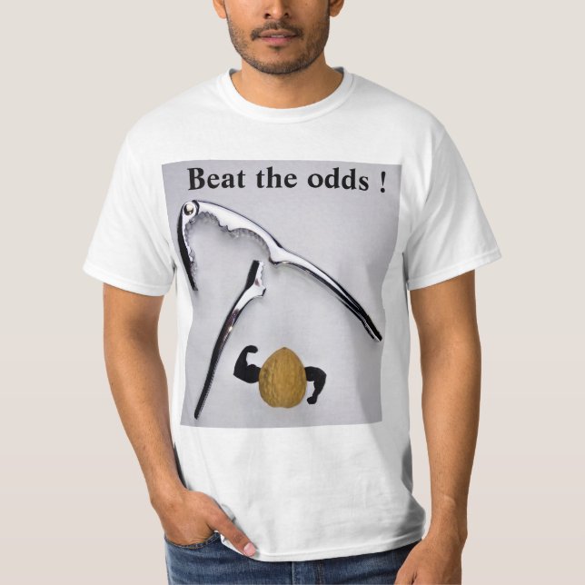 Slå oddsen! t shirt (Framsida)