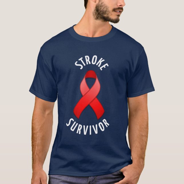 Slå överlevandemörkskjortan tee (Framsida)