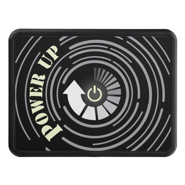 Slå på den digitala cirkeln och strömbrytaren dragkroksskydd (Framsidan)