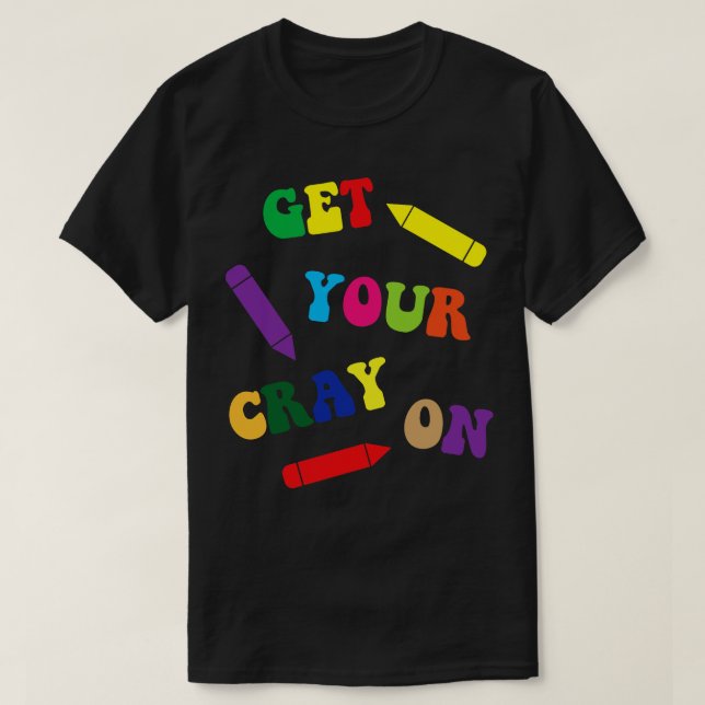 Slå på matrisen t shirt (Design framsida)