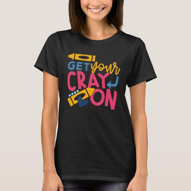 Slå på matrisen t shirt (Framsida)