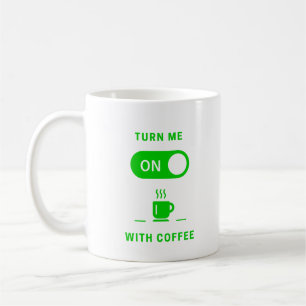 Slå på mig med COFFEE-kaffe Mugg