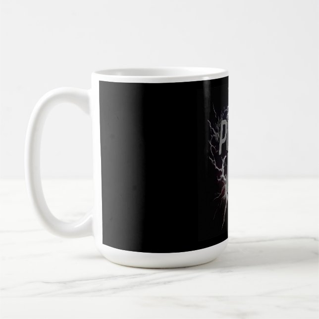 Slå på strömmen kaffemugg (Vänster)