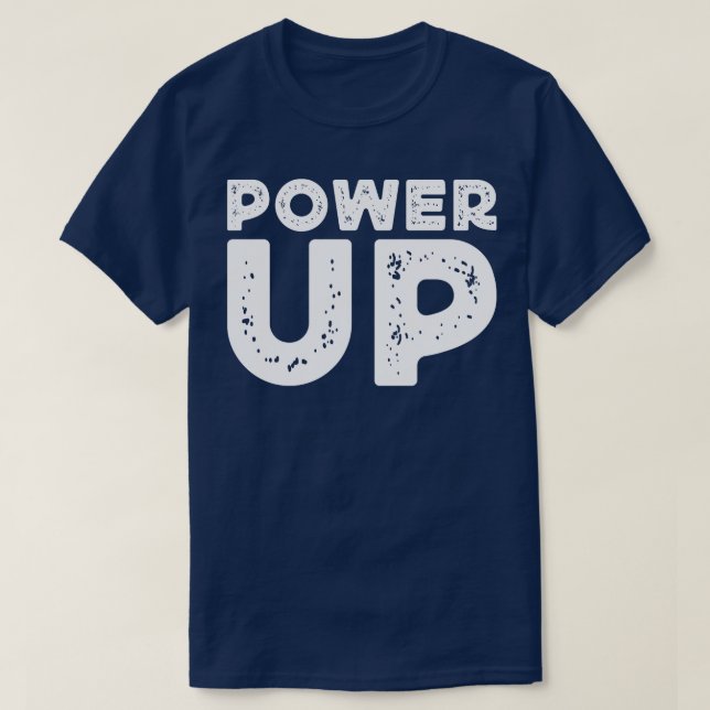 Slå på strömmen t shirt (Design framsida)