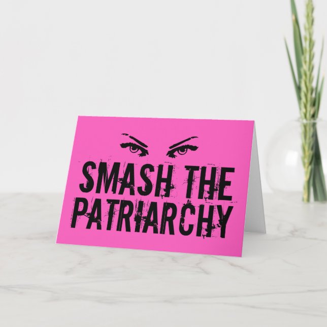 Slå Patriarchyfeministen Kort (Framsida)