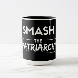 Slå Patriarchymuggen Två-Tonad Mugg