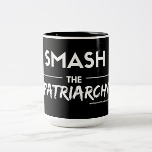 Slå Patriarchymuggen Två-Tonad Mugg