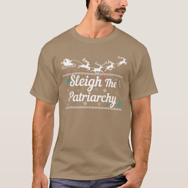 Slå patriarkatet t shirt (Framsida)
