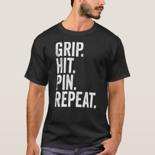 Slå Pin Repeat Arm Villing 1 i arm T Shirt