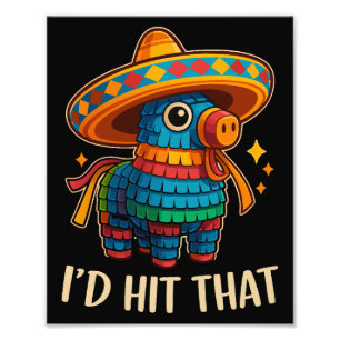 Slå Pinata Cinco De Mayo Fototryck
