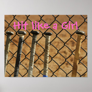 Slå som en flicka poster