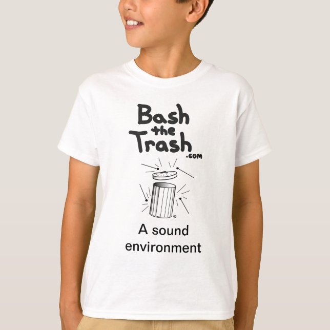 Slå soporungarna tee shirt (Framsida)