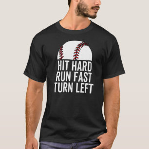 Slå Springa Fast Turn Lämna Baskbollspelare Pitche T Shirt