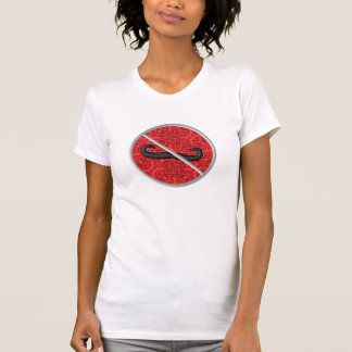Slå Stache den roliga mustaschT-tröja T-shirt
