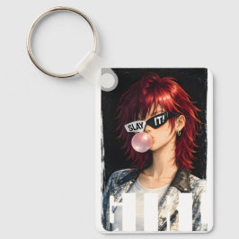 SLÅ TILL! – Bubble-gum Rebel Collection Nyckelring