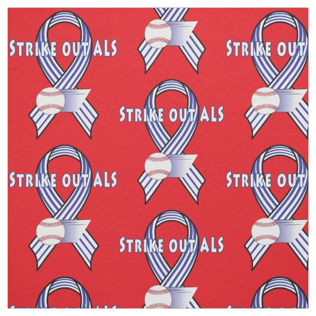 Slå ut Amyotropic sidoSclerosisALS Tyg (Provkarta)