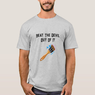 Slå Ut Djävulen Ur Det T-Shirt
