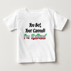 Slå vad din Cannoli italienare T Shirt