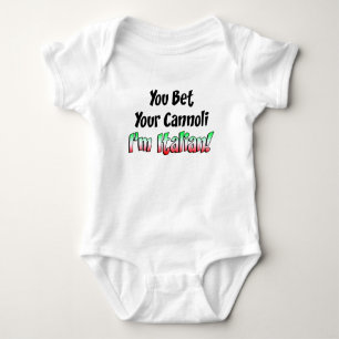 Slå vad din Cannoli italienare Tee