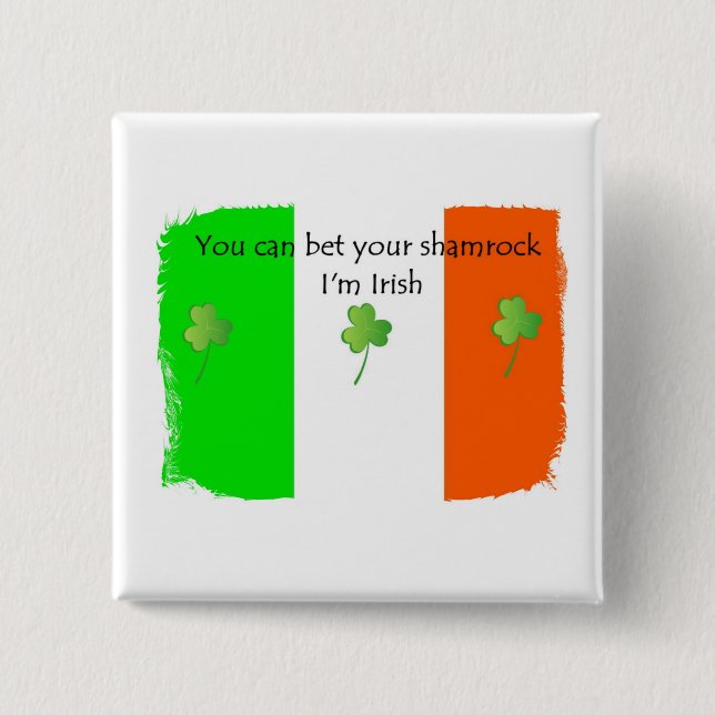 Slå vad din Shamrock som mig, knäppas Knapp (Framsida)