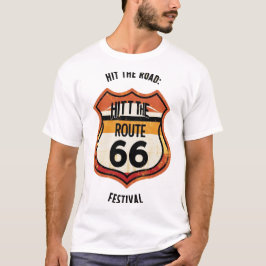 SLÅ VÄGEN 66 TEXAS T SHIRT