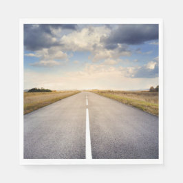 Slå vägen pappersservett