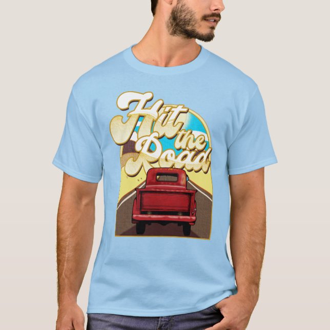 Slå vägen t shirt (Framsida)
