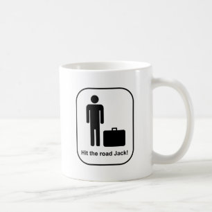 Slå vägjacken kaffemugg
