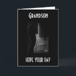 SLÅARE HÖGERNAS NOTER PÅ BIRTHDAG **GRANDSON** KORT<br><div class="desc">HOPPAS ATT DU SLÅARE ALLA ANMÄRKNINGAR OM HÖGERNA PÅ BIRTHDAG ****GRANDSON****</div>