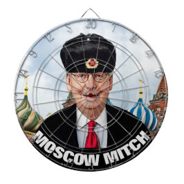 Slåare Moskva Mitch McConnell i Kisser Darttavla