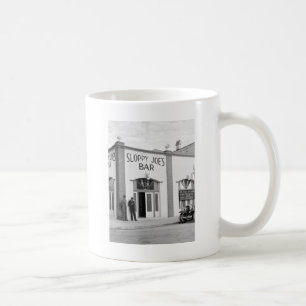 Slabbig typ pub, Key West, 30-tal Kaffemugg