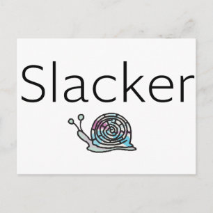 Slacker Snigel Vykort
