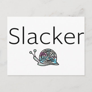 Slacker Snigel Vykort