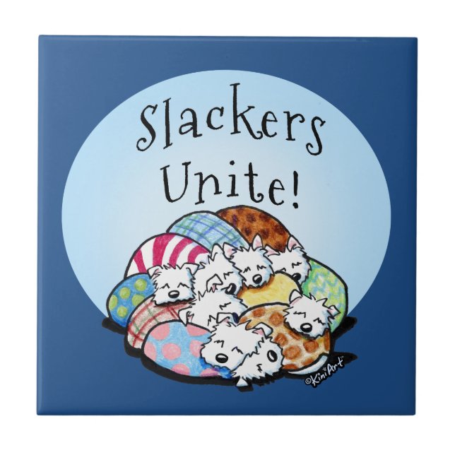 Slackers Unite Kakelplatta (Framsidan)