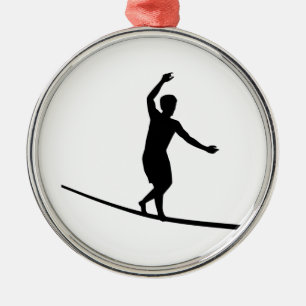 Slackline Julgransprydnad Metall