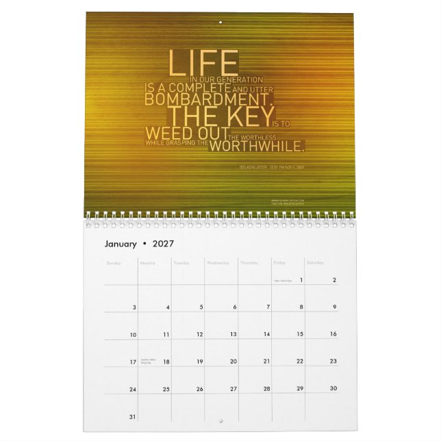 @slackluster: Twitterkalendern 2010 Kalender (Jan 2027)