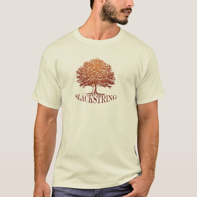 Slackstring Wildwood utslagsplats Tee (Framsida)