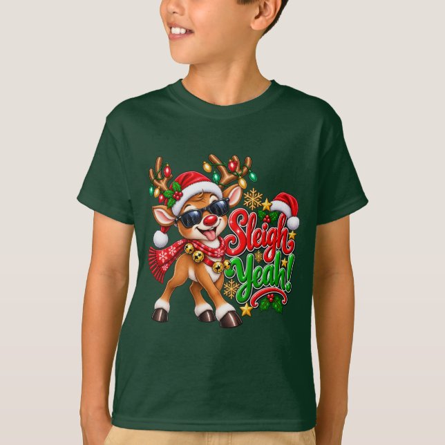 Släd-Ja Renar T Shirt (Framsida)