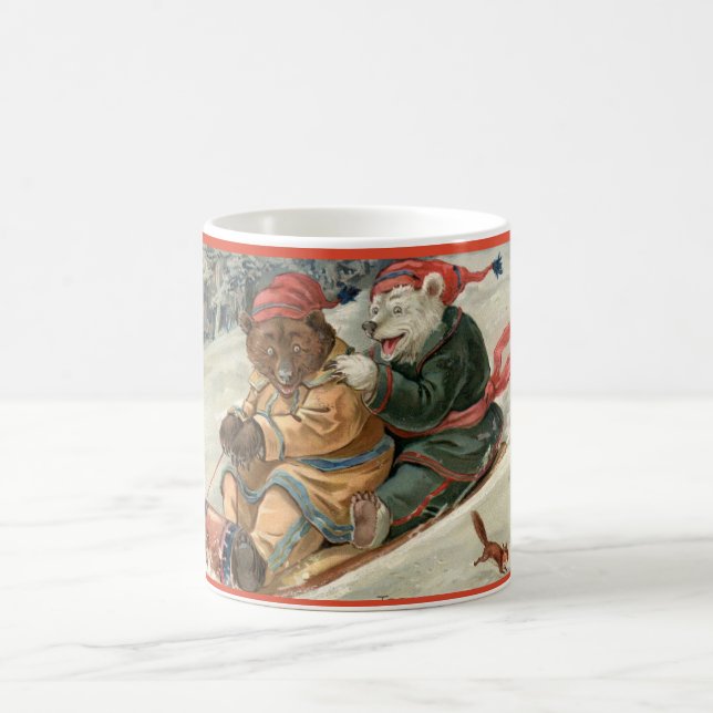 Slädande Björnar Kaffemugg (Center)