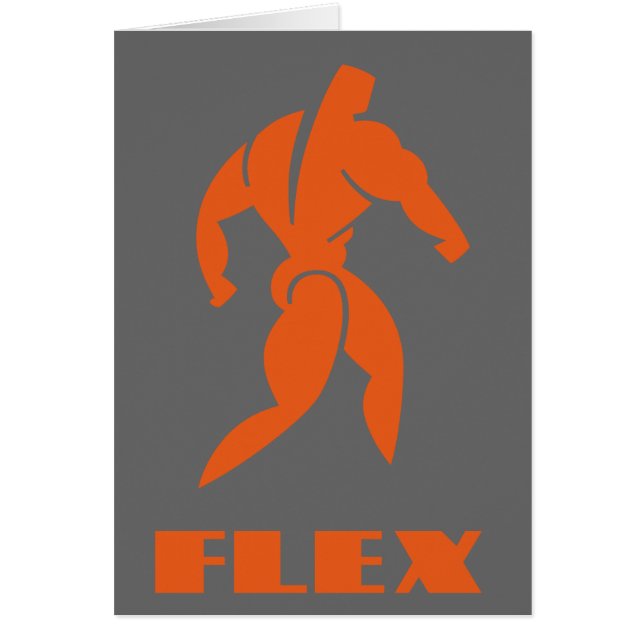 SladdBodybuilding Hälsningskort (Framsidan)