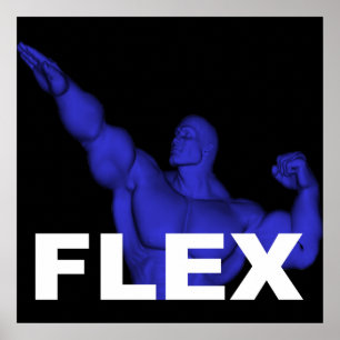 SladdBodybuildingaffisch Poster