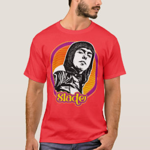 Slade Retro 1970-talets Stil Fläkt Art Design T Shirt
