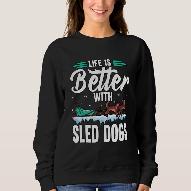 Slädhundstävling 6 t shirt (Framsida)
