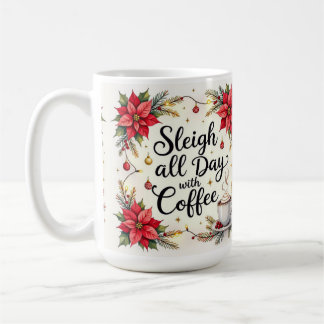 Slädra hela dagen med kaffe kaffemugg