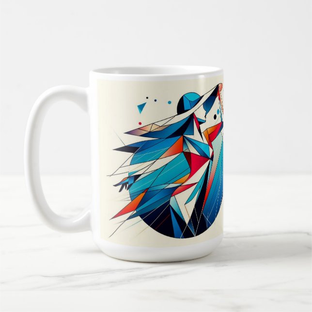 Slående bildkonst #15 kaffemugg (Vänster)