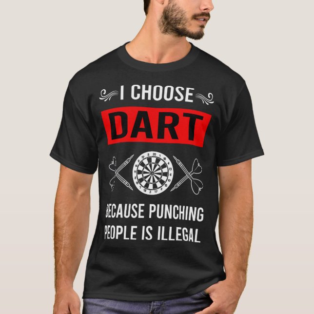 Slående Dart T Shirt (Framsida)
