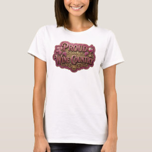 Slående guld STOLT MEDBORGARARE I VINLAND T Shirt