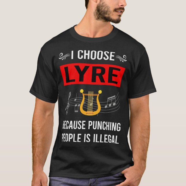 Slående Lyra T Shirt (Framsida)